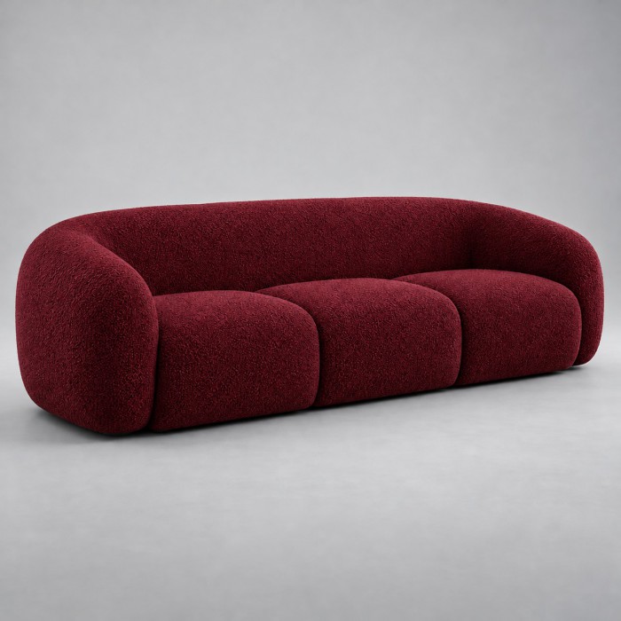 Loop Üçlü Koltuk — Bordo